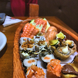 Prato servido no Rioshy Sushi Limeira